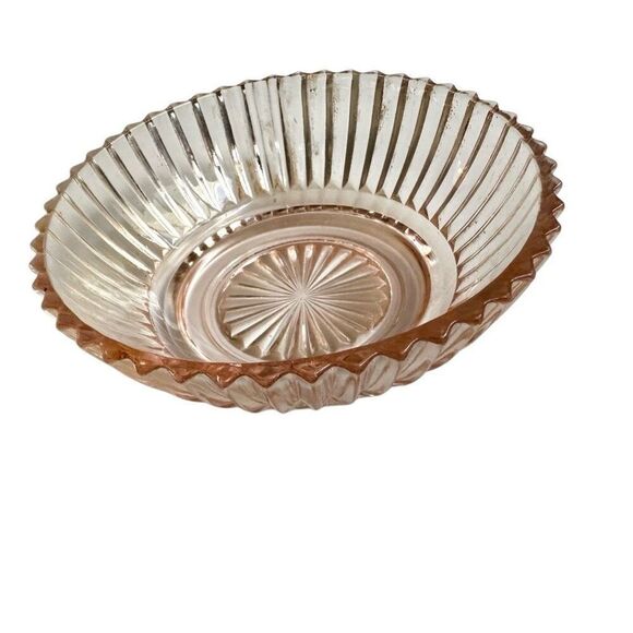 Vintage pink depression small bowl - Picture 2 of 6